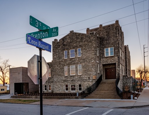 The historic Church Studio in central Tulsa.