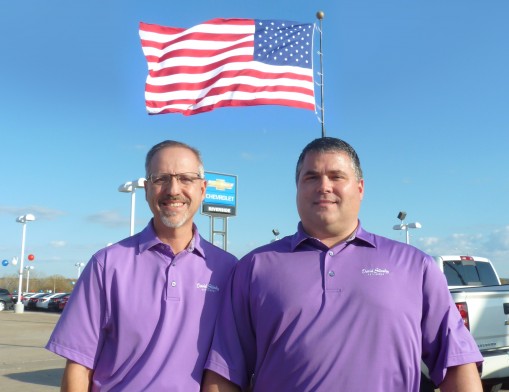 Fixed Operations Manager Joe Gibson and General Manager Billy Caperton invite you to visit the new David Stanley’s Riverside Chevrolet at I-44 and the Arkansas River.