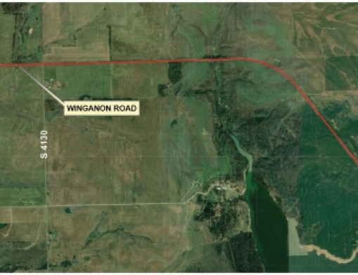 Winganon Causeway project in Rogers County District No. 2