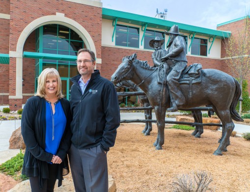 Chris Burdan, Vice President, Commercial Loan Officer (left) and Ted Cundiff, President & CEO (right).