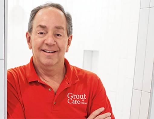 Kent Cantor, owner of Grout Care of Tulsa. VN Value News Magazine & Values, Inc. photo, December 2025.