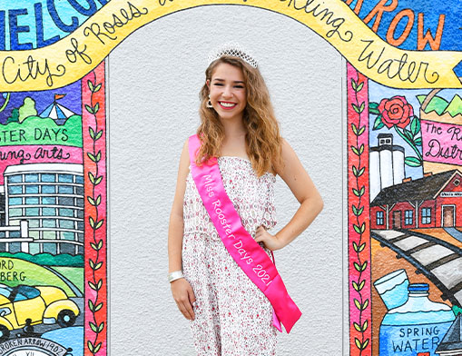 Miss Rooster Days 2021, Annie Rose Duncan.