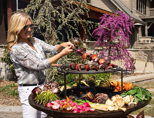 World traveler and professional chef, Shannon Smith, owner of Beads and Basil.