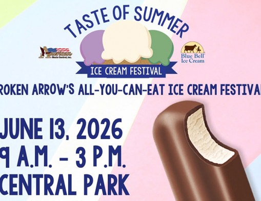 Taste of Summer, presented by Blue Bell Creameries and American Waste Control, is back! On Saturday, June 13, everyone is invited to Central Park Community Center in Broken Arrow for the 24th annual Taste of Summer festival. Photo courtesy of Taste of Summer Facebook page.