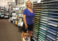 Jerri Ann Currey and Teddy will miss their loyal customers at The Scrapbook Store.
