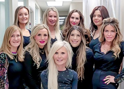 BA Med Spa and Weight Loss Team, Front: Judi Burton, Jenny Golliver, Becky McCune, Alex Hardwick, Terri McAuliff
Back: Rachel Hamilton, Kimberly Amillian, Heather Skinner, Amber Deal.  Photo courtesy of BA Med Spa and Weight Loss.