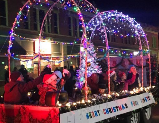 The Christmas Parade, Light Show, Photos with Santa and Christmas Market will be held on Dec. 5, 2019.