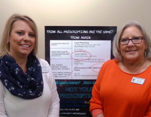 Dawn Holland, Project Director for Drug Free Communities, and Amy Graham, Project Director for Cherokee Nations Partnership for Success.