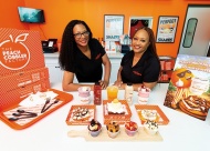 Angela Person and Natasha Johnson, owners of The Peach Cobbler Factory in Tulsa, invite you to try a delicious, sweet treat.
Value News VN Magazine and Values Inc. photo, September 2026.