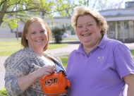Jennifer Hagar (left) and Janice Tullis set their savings on auto-pilot.