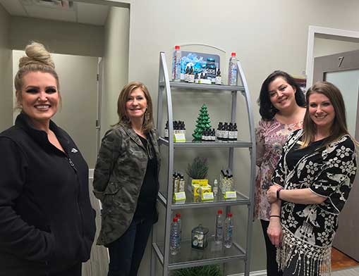 (L to R) Jodi, Judi, Janna & Cori help you with all facets of services at BA Med Spa & Weightloss.