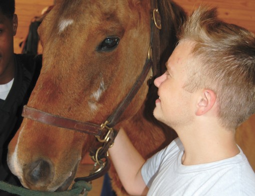 Horses are utilized as a dynamic part of the healing process through the Tulsa Boys’ Home Equine Assisted Psychotherapy (EAP) Program.