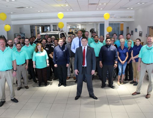 Meet the friendly and knowledgeable staff at South Pointe Chevrolet: Colby, Paul Regina, Derrick, Wes, Dustin, Scott, Jeremy, Robert, Cindy, Tammy, Kati, Scott, Patrick, Chris, Israel, Nick, Austin, Jason, Matt, Jorge, Mike, Lance, Gene, Raphael, Kyle, Jeremiah, Bob, Mark, Gregg, Kenny, David, and Kris.