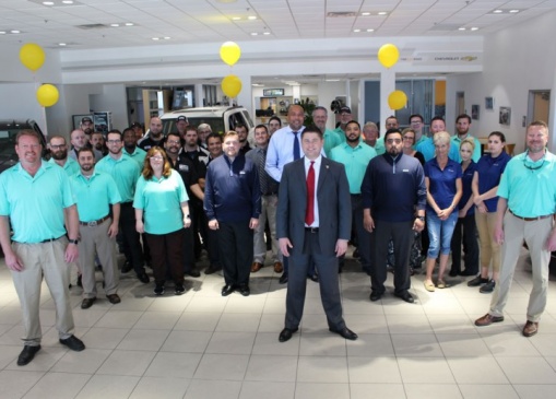 Meet the friendly and knowledgeable staff at South Pointe Chevrolet: Colby, Paul Regina, Derrick, Wes, Dustin, Scott, Jeremy, Robert, Cindy, Tammy, Kati, Scott, Patrick, Chris, Israel, Nick, Austin, Jason, Matt, Jorge, Mike, Lance, Gene, Raphael, Kyle, Jeremiah, Bob, Mark, Gregg, Kenny, David, and Kris.