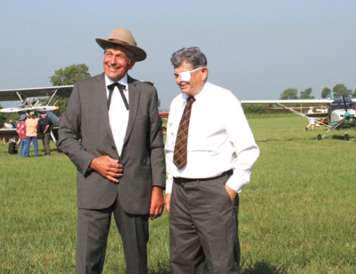 It’s been 80 years, but Will and Wiley (Lester Lurk and Joe Bacon) are expected to land at the Will Rogers & Wiley Post Fly-In at about 9 a.m. on Saturday, August 15 on the grass strip at the Will Rogers Birthplace Ranch near Oologah.