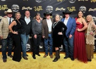 From left to right: David Petty, Allison Dietzfeld, John Feary, Tanya Andrews, Louie Gardner, Sara Moss, Marshall Perkins, Erin Pegorsch and Linda Caffey.  Photos courtesy of Visit Claremore.