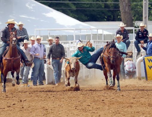 2018 Inaugural Clem McSpadden Tub-Handle Classic Steer Roping.