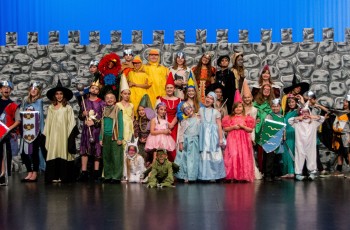 Past summer camp show themed prince and princesses!