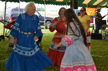 Dancing at the Old-Fashioned Picnic.