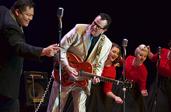 Buddy Holly tribute.