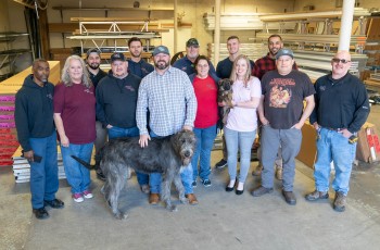 Front Row: Bobby Gahagan, Marilyn Rhoades, Bill Layne, Dustin Loyal, Sheila White, Christine Mason, Russell Boyd, Todd Giberti, Back Row: Marco Bustillos, Mitchell Rhoades, Kenny Sims, Cody McGill, Edward Wotring.