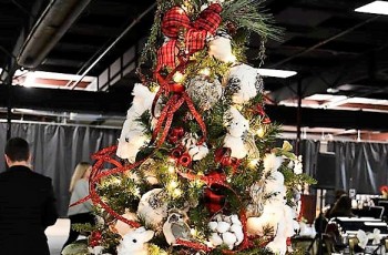 One of 2018’s more popular trees was this one with a “Festive Furry Friends” theme, designed by resident Andy Willis.