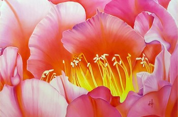 Joan Hitchcock, &ldquo;The Gathering&rdquo;. 
Photo courtesy of Arts@302.