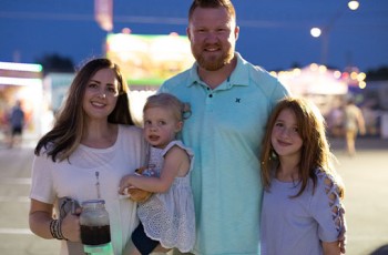 The James Family at Rooster Days