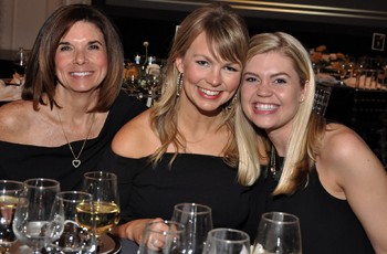 (L-R) Donna Martin, Channing Barker and Kelsey Mirando Hillinger.