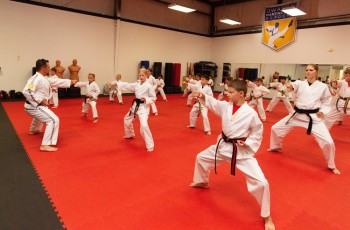 Students hold “laser beam focus” during classes at Martial Arts Academy. Value News & Values Inc. photo, August, 2026.