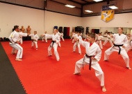 Students hold “laser beam focus” during classes at Martial Arts Academy. Value News & Values Inc. photo, September, 2026.