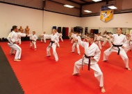 Students hold “laser beam focus” during classes at Martial Arts Academy. Value News & Values Inc. photo, September, 2026.