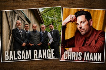 Chris Mann and Balsam Range will perform at the 2026 OKM Music Festival in Bartlesville. Photo courtesy of OKM Music Festival and InHouse Advertising.