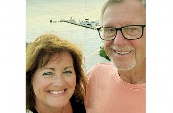 American Patio Enclosures - Oklahoma Area Manager and Broken Arrow natives, Curtiss Mathis and wife Robin are here to help you from first meeting and measurement to installation of your new patio enclosure. Photo courtesy of Robin Mathis, June 2026.