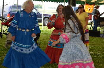 Dancing at the Old-Fashioned Picnic.