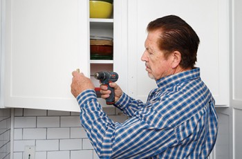 Pete Sullivan has nearly five decades of painting experience, insuring remodeling projects look their best. Value News & Values Inc. photo, May 2025.