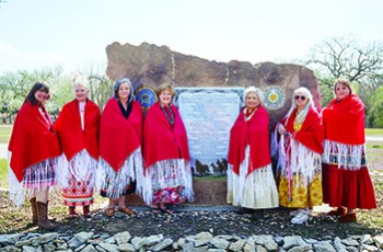 Erika Dill, Vicki Baker, Clarice Doyle, Monta Ewing, Celeste Tillery, Tana Twist and Suanne Crockett Erika Dill, Vicki Baker, Clarice Doyle, Monta Ewing, Celeste Tillery, Tana Twist and Suanne Crockett. Value News and Values, Inc. photos, April 2025.