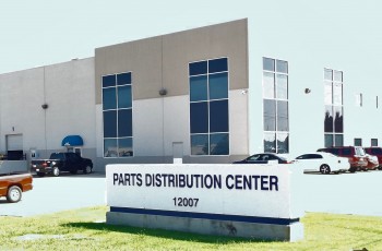 United Ford Parts Distribution Center 120,000-square-foot warehouse and customer service center.