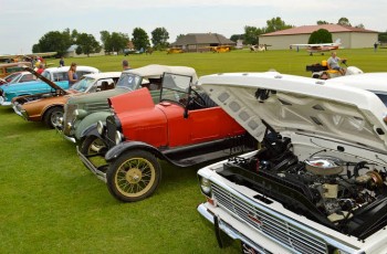 Vintage and classic cars and motorcycles and airplanes will be on display at the Wings, Wheels & Wishes event in Collinsville.