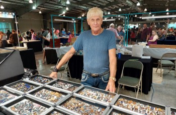 Ron Wooley, an Australian opal dealer