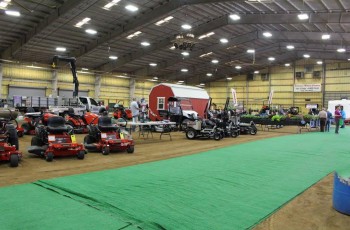 Claremore Expo’s indoor arena is the space to showcase large equipment exhibits.