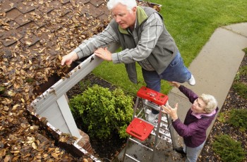 Cleaning gutters can be dangerous and unpleasant. Avoid the hassle!