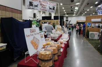 Farm fresh eggs, freshly baked cakes, pies, and more have been offered in years past at the Home & Garden show.