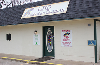 American Shaman Claremore is located at 115 W. Blue Starr Drive on the southwest corner of Blue Starr Drive and Florence Avenue in Claremore.