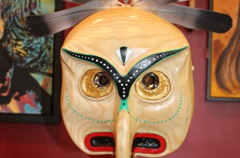 Mask by Ronnie Morris, Cherokee