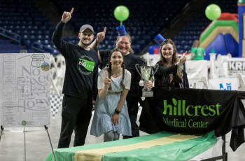 Hillcrest Medical Center’s Race Team won first place!