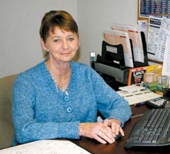 Co-owner Debbie Anthony handles front office duties for Bob’s Paint &amp; Body Shop.