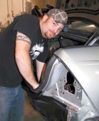 Larry McCarty is one of the talented body techs at A-1 Auto Body.