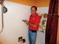 Grout Care of Tulsa owner Kent Kantor can make tile and grout look new again for a ­fraction of the cost of ­replacement.