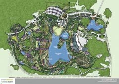 The 25-year master plan for 
Oklahoma Centennial Botanical Garden.